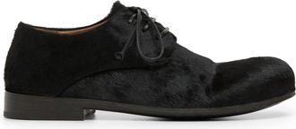 Marsèll Capozucca derby shoes - women - Calf Leather/Calf Hair/Calf Leather - 39 - Black