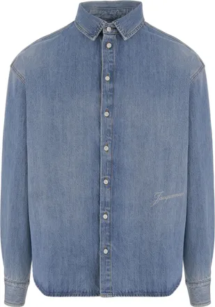 Jacquemus Blue Simon De-N&icirc;mes Denim Shirt