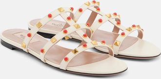Valentino Garavani Sandali Rockstud in pelle
