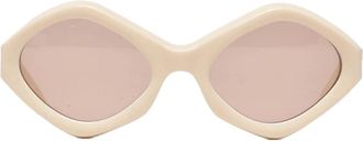 Kiko Kostadinov Kiko Kostadinov, Accessoires, Dames, Beige, ONE Size, Zonnebril