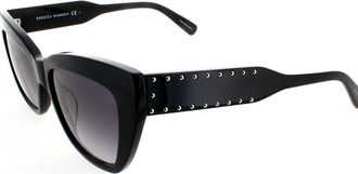 Rebecca Minkoff IMOGEN 1/G/S 807/9O Womens Sunglasses Black Size 53