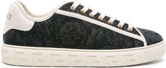 Versace Barocco Greca Sneakers - Mens - Fabric/Polyurethane/Rubber