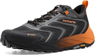 Zamberlan Exotrail GTX Mens Shoes Black/Orange : EU 42.5 (US Mens 8.5) D - Medium, Textile
