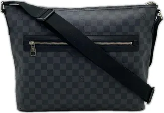 Louis Vuitton Black Canvas Shoulder Bag (Pre-Owned)