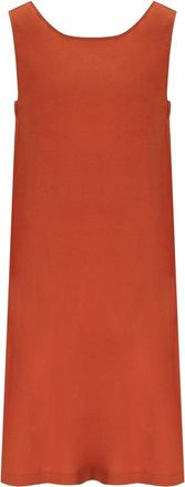 Max Mara Beachwear Campale Brick Red Dress