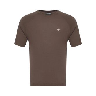 Emporio Armani Pullover U6200 - Heren - T-shirts - Grijs - L - Tops