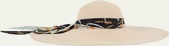 Eugenia Kim Sunny Satin Scarf Sun Hat