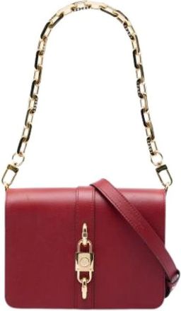 Louis Vuitton Pre-owned Vintage Satchel - Dames - Pre-owned - Rood - Maat: ONE Size Leer