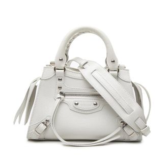 Balenciaga Pre-owned Balenciaga Mini Calfskin Motocross Neo Classic City Satchel Ladies YG4AY6ERQ2J37PH7