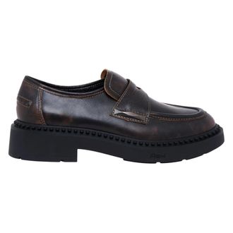 Ash Mocassino - Dames - Loafers - Bruin - 37 EU - Leer - Schoenen