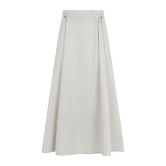 Herno Maxi Skirts, female, Gray, Size: L Long Skirt