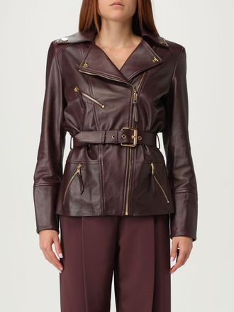 Elisabetta Franchi Jacket ELISABETTA FRANCHI Woman color Wine