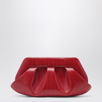 Themoir&egrave; Emera clutch in chili red