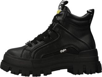 Buffalo Lace-up Laarzen - Dames - Winterlaarzen - Zwart - 35 EU - Schoenen