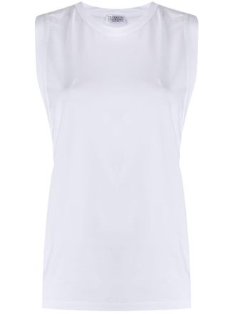Brunello Cucinelli Cotton Jersey Tank Top