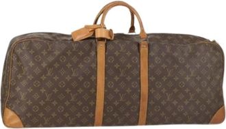 Louis Vuitton Pre-owned Weekend Bags, female, Brown, Size: ONE SIZE Pre-owned Canvas Weekend Bag