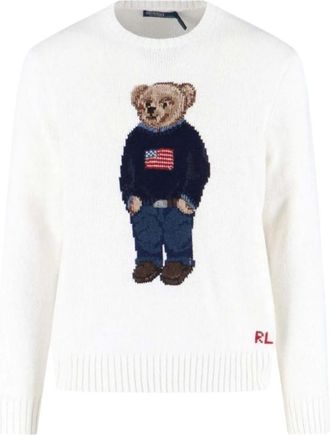 Ralph Lauren Truien & Vesten, Heren, Wit, L, Ralph Lauren Sweaters Wit