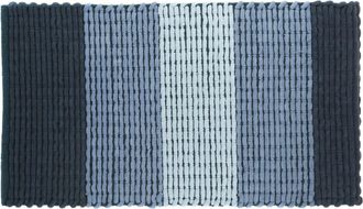 KASANOVA Tappeto bagno in ciniglia 60x110 cm blu