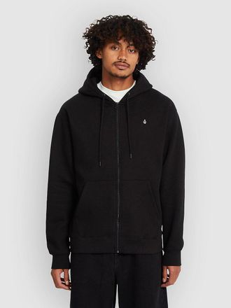 Volcom Single Stone Sudadera con Cremallero negro