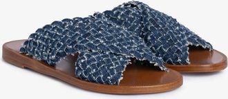 Haikure slide denim sandal | zoia | Spring Summer 26