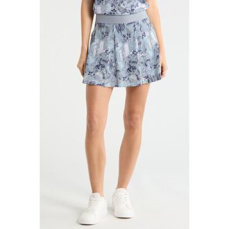 Greyson Night Lurk Phoenix Performance Print Skort in Bluestone at Nordstrom, Size X-Small