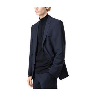 HUGO BOSS Hombre, Chaquetas, Azul, Talla: S