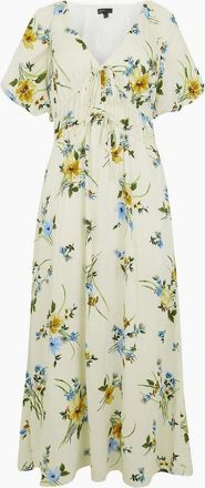 Nobody's Child Womens Cory Midi Dress - Multi - Size: 10