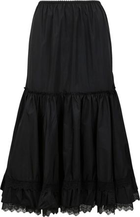 Ganni Falda de Nailon - Skirts - Mujer - Negro - S