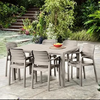 Keter Tavolo Da Esterno Julie - Cappuccino - 147x90x75 Cm - Keter