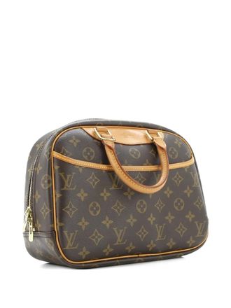 Louis Vuitton Trouville Handbag Monogram Canvas satchel - Marrone