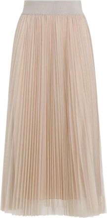 Fabiana Filippi Womens Pleated Midi Skirt Aw25 W