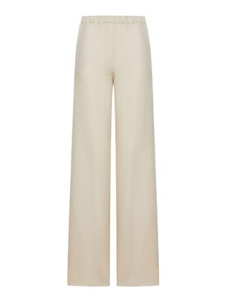Max Mara Linen And Silk Trousers