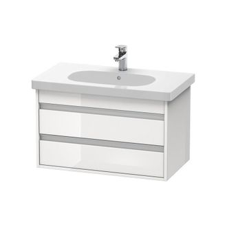 Duravit Duravit Ketho Neceser De Pared 6647, 2 Cajones, 800mm, Para C&oacute;digo D, Color (frente/cuerpo): Decoraci&oacute;n Roble Europeo - Kt664705252