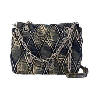 Diesel Dames, Tassen, Grijs, Maat: ONE Size Katoen
