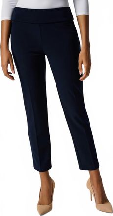 Joseph Ribkoff Slim Ankle-Length Trousers In Midnight Blue