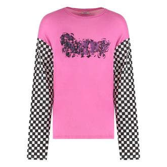 ERL Erl, Tops, Heren, Veelkleurig, S, Katoen, Printed Light Jersey Longsleeve T-Shirt