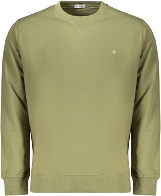 Coveri Moving Groene Katoenen Sweatshirt voor Mannen