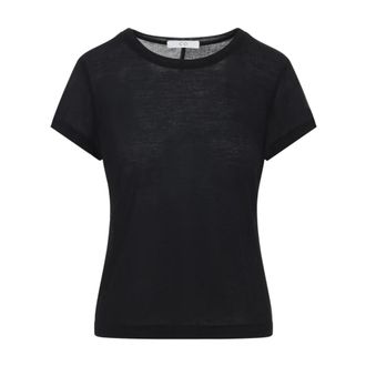 Co T-Shirts, female, Black, Size: XS Crewneck Short Sleeve T-Shirt