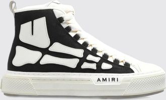 Amiri Sneakers alte Skel in canvas e pelle con motivo astratto bicolore