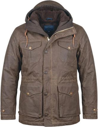 Manifattura Ceccarelli Giacca Weekender con fodera Teddy - - Jackets - Uomo - Marrone - 3XS