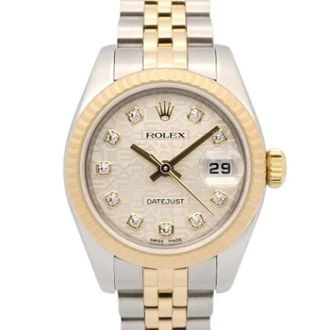 Rolex Pre-owned Vintage Datejust Polshorloge - Dames - Vintage Horloges - Geel - ONE Size - Vintage