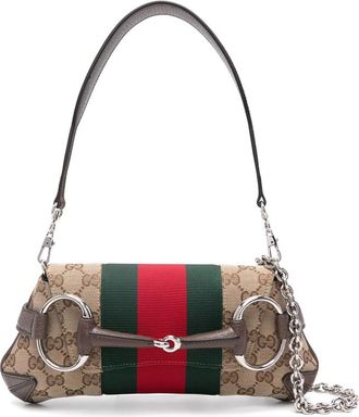 Gucci Small Horsebit Chain Shoulder Bag