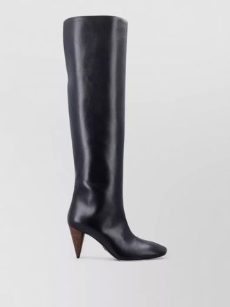 Stella McCartney leather knee-high boots
