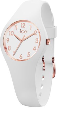 Ice Watch Ice Watch Ice Glam - White Rose-gold - Numbers Girlss 015343 Silicone - One Size