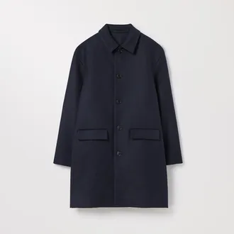 Asket The Wool Coat Dark Navy