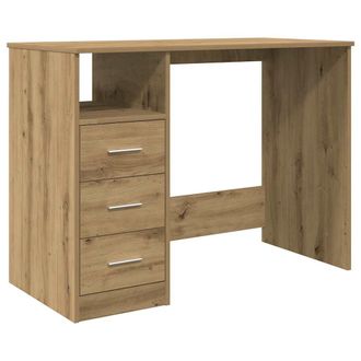 vidaXL Vidaxl Scrivania Rovere Artigianale 102x50x76 Cm In Legno