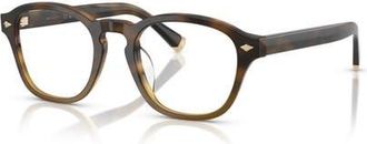 Brunello Cucinelli 50mm Square optical glasses in Green at Nordstrom