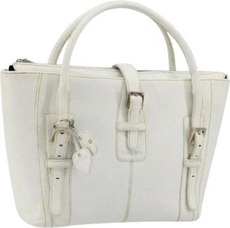 Loewe Pre-owned Handbags, female, White, Size: ONE SIZE Pre-owned Hand Bag