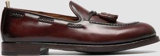 Officine Creative Ivies 002 Leather Tassel Loafers in Brown at Nordstrom, Size 43.5