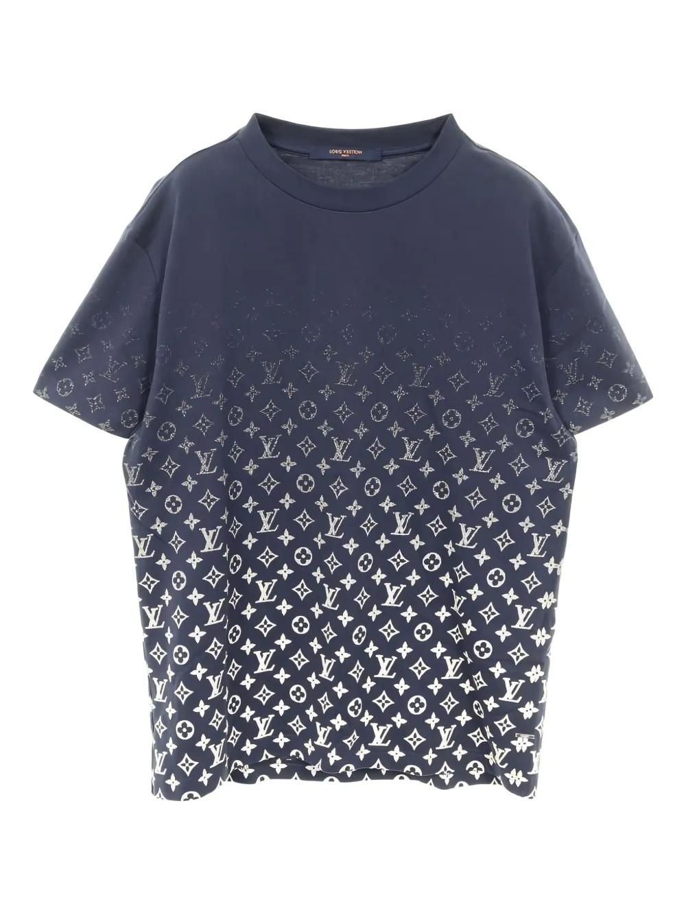 ‼️自慢出来る１枚‼️人気LOUIS VUITTON ブルー Tシャツ 自慢出来る1枚‼️人気LOUIS VUITTON ブルー Tシャツ